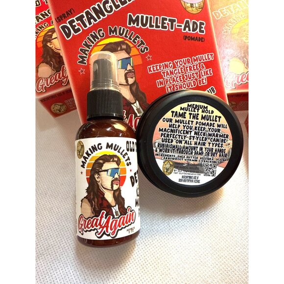 Old Town Soap Co. Mullet-Ade Detangler Pomade & Spray Set - Picture 5 of 10